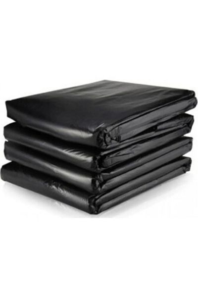 Ambalaj Evi Transportation and Shipping Jumbo Size Thick Black Cast Trash Bag (80 X 110 cm) 5 kg