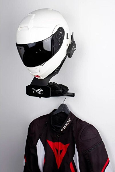 EVAY Metal Motosiklet Kask Tutucu, Kask Askısı, Teçhizat Askısı, Metal Kask t...