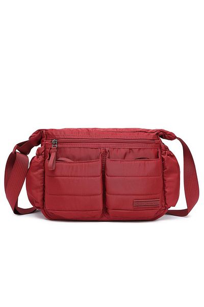SMART BAGS Geantă de damă cu curea din material moale - 8725