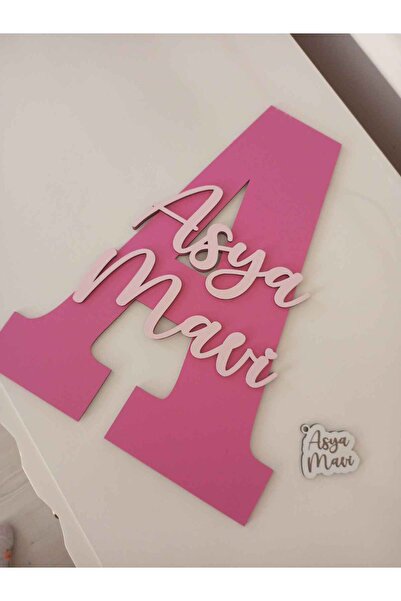 Işıklıtoplardükkanı ÇOCUK VE BEBEK ODASI HARF KAPI VE DUVAR SÜSÜ PANO İSİMLİK