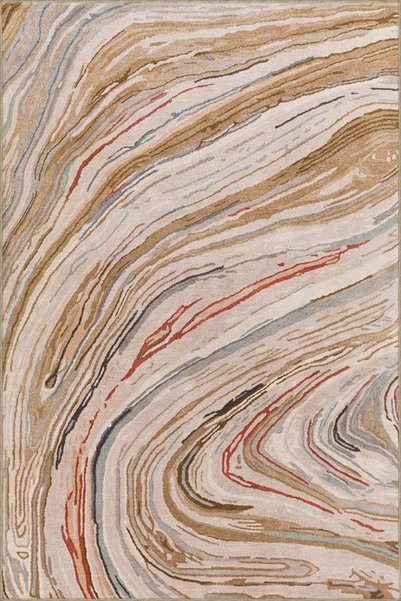 Rugs Modern Halı Jupiter Surface Themed Woven Base and Washable Carpet Miravi...