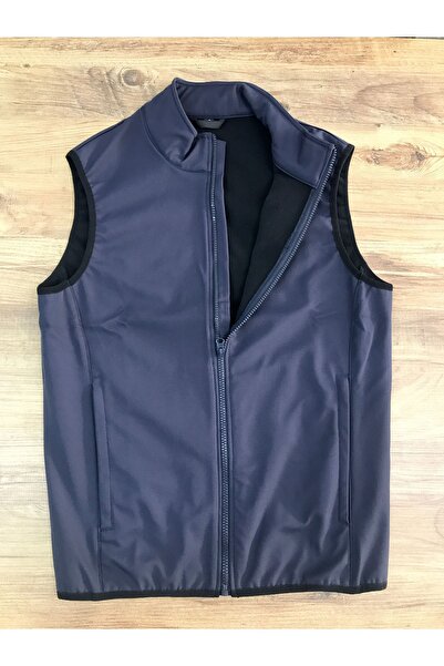 OSTORM Dallas Lacivert %100 Polyamıd Softshell Yelek
