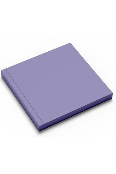 Planneradair Purple Pastel Block Note Paper 8X8