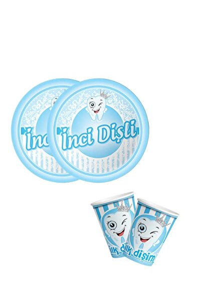 SURPRISE PARTY STORE İlk Dişim Çıktı Diş Buğdayı Teması Partisi İnci Dişli Ta...