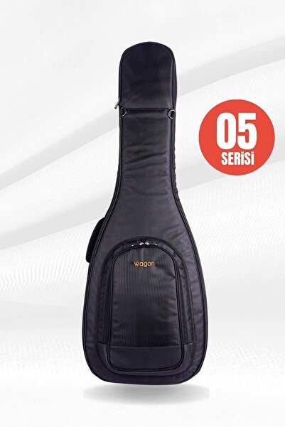 Wagon 05 Serisi Siyah Bas Gitar Taşıma Çantası