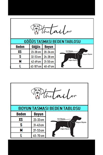 TheTailor The Tailor Kırmızı Taşlı Köpek Göğüs Tasması