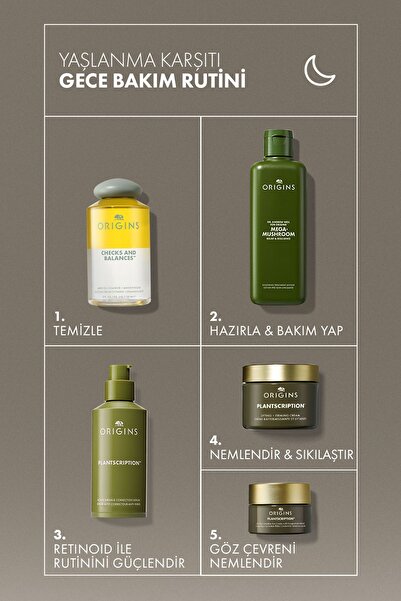 Origins PLANTSCRIPTION™ Retinoid İçeren Kırışıklık Görünümü Karşıtı Serum 48 ml