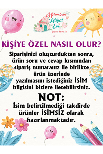 Hayal Evi Kişiye Özel Sıkı Dur Türkçe Pembe Desenli Defter Pvc Kapak Spiralli 15x20 Cm