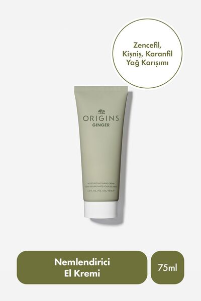 Origins Ginger Zencefil Içeren Nemlendirici El Kremi 75 ml