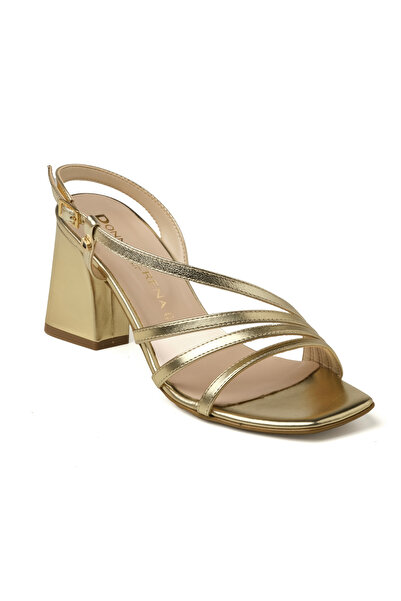 Donna Serena Σανδάλια για γυναίκες / κορίτσια 6F5203DP Donna Serena Charme Nappa Lamina Platino