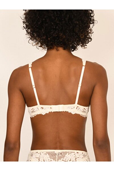 BICCA Σουτιέν με λουλουδάτο δαντέλα με λεπτομέρεια από δαντέλα σειράς Elysia με ρυθμιζόμενο λουράκι εκρού
