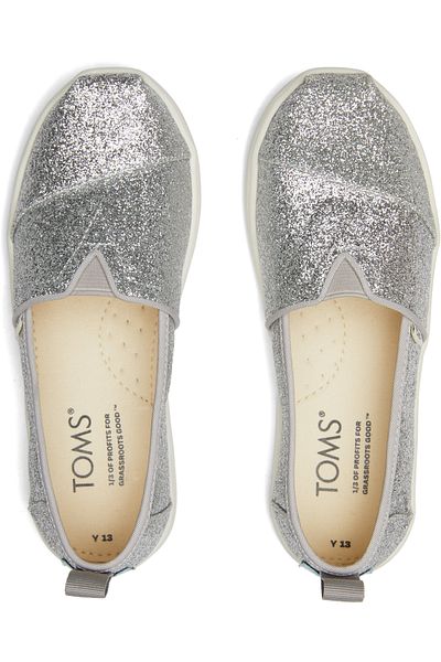 Toms silver shoes 2025
