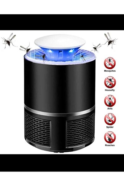 YclShop UV Işıklı Sivrisinek Böcek Öldürücü USB Şarjlı Fanlı Sivrisinek Kovuc...