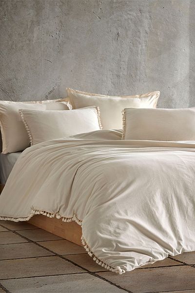 Novella Home Nil Double - Σετ Παπλωματοθήκης 100% Βαμβακερό Πλυμένο