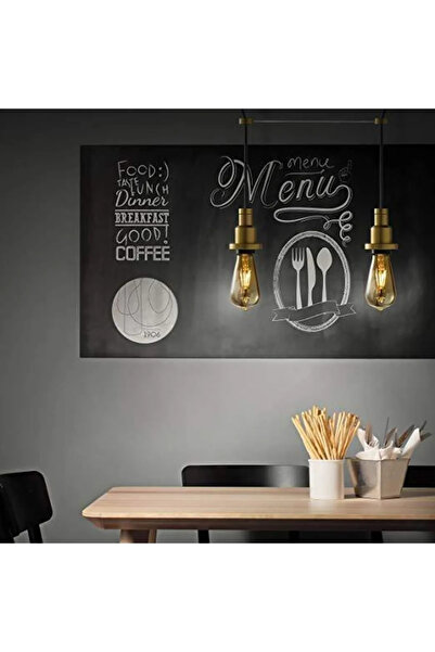 Osram 4w (37w) 4 Flamanlı Armut Rustik Led Ampul Sarı Işık