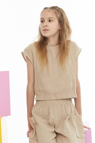 PAULMARK Girl's Blouse - R-7599 Model