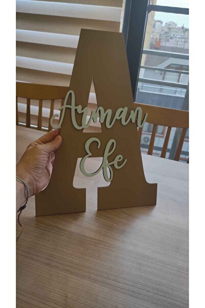 Işıklıtoplardükkanı ÇOCUK VE BEBEK ODASI HARF KAPI VE DUVAR SÜSÜ PANO İSİMLİK