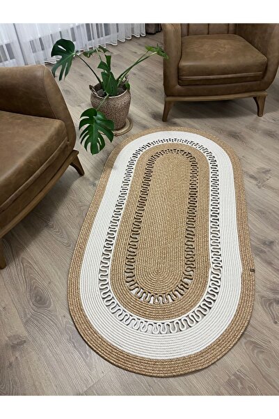 naylişhome Jüt Hasır Kapı Önü Banyo Mutfak Salon Oturma Odası Paspası Modern ...