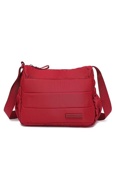 SMART BAGS Geantă de damă cu curea din material moale - 8730