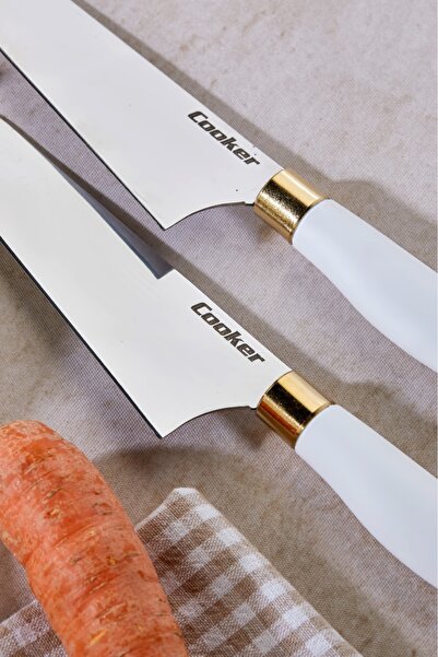 Cooker Lux Stainless Steel Chef Knife - 1 PIECE