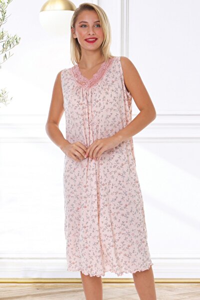 Bella Linda ثوب نوم نسائي مزين بالزهور