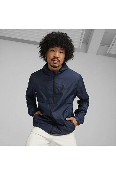 Puma Ανδρικό ανεμοθραύστη ESS Navy Blue - Μασίφ ανεμοθραύστη