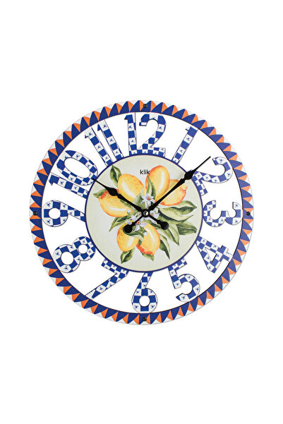 Klik Blum Mavi Lazer Kesim Mutfak Saati