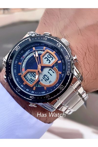 Comwatch Men's Wristwatch - Waterproof Metal Cord Product with 2 Years Warranty