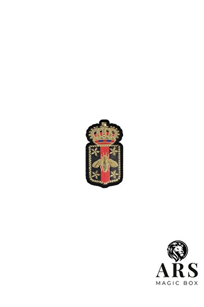 Ars Magic Box ARS Magic Box - Petice adeziv pentru călcat la cald, prosop pentru colegiu și braț, mărime mare (medie pentru braț HV 0,50-91 cm) VIP