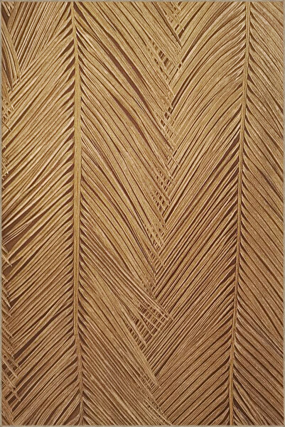 Rugs Modern Halı Covor decorativ lavabil cu tematică Dry Leaf miravip9029