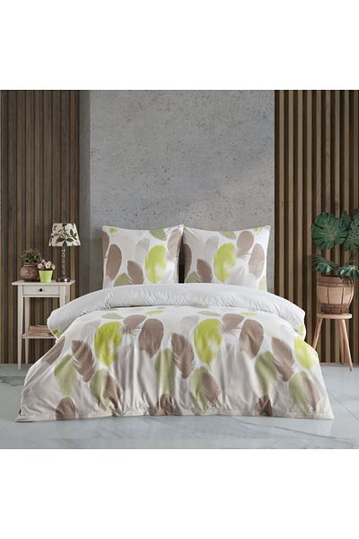 home sense Bettwäsche Bettgarnitur Set Baumwolle, atmungsaktiv, weich, Luxuriöser Bettdeckenbezug Bett