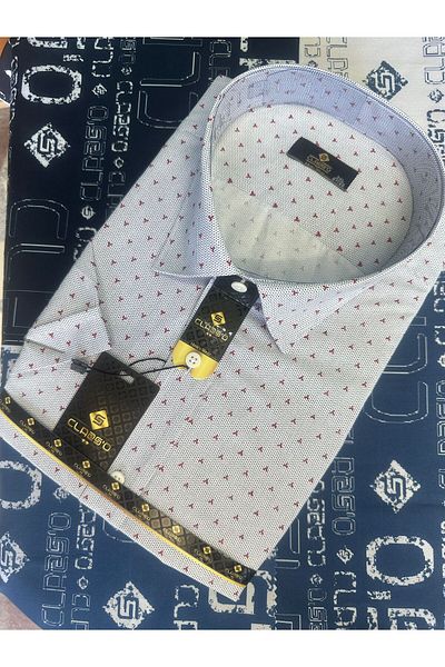 CLASSO Battal Size Short Sleeve Shirt