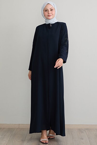 InStyle Синій плащ з перлами