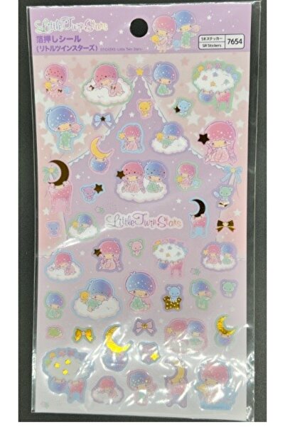 SANRIO Japon Sanrio Little Twin Stars Sticker Çıkartma