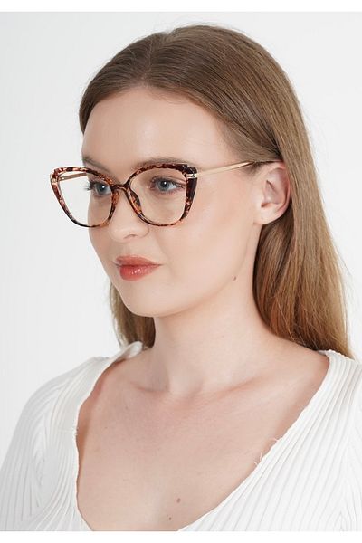 LOOKUP Blue Light Protection Glasses - Anti Blue Light, Changeable Glasses, CAT Frame Compatible