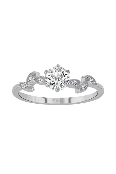 Sirius Pırlanta Pırlanta Ve Beyaz Topaz Taşlı Yasmin Yüzük 0617r0334