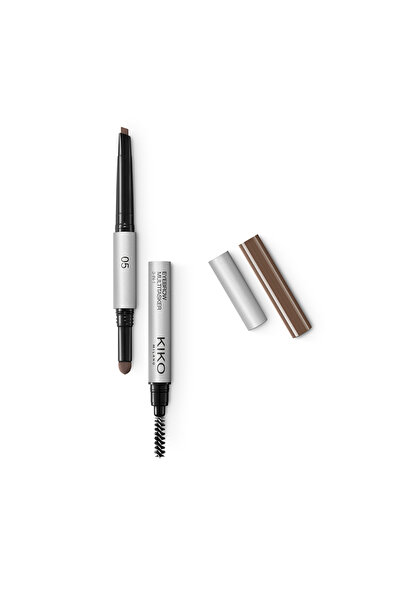 Kiko KAŞ ÜRÜNLERİ - EYEBROW MULTITASKER 3-IN-1 - 05 Deep Brunettes