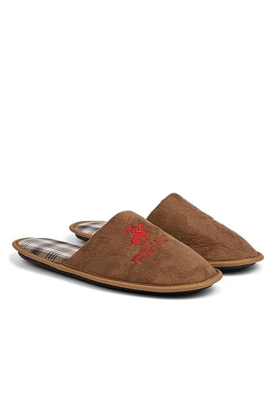 Beverly Hills Polo Club Men's Daily Mink House Slippers