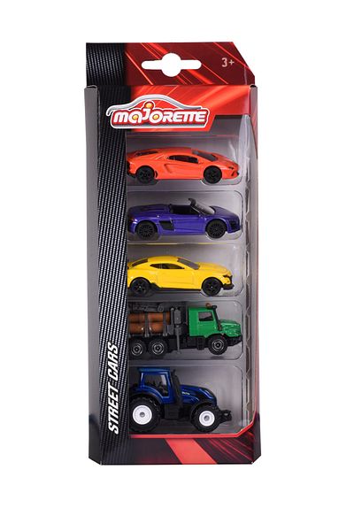 Majorette 5 Piece Car Set Series 5