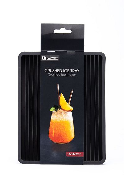 Ecrou Black Rectangular Ice Mold - Multi-Purpose Cruched Silicone Bowl