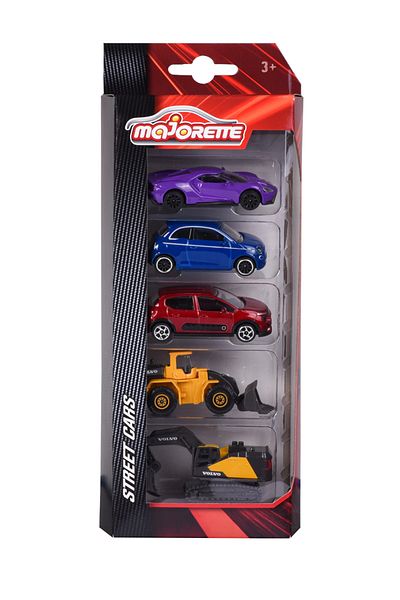 Majorette 5 Piece Car Set Series 8