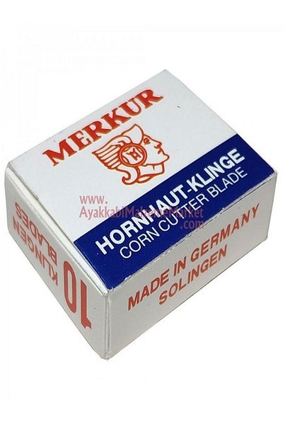Merkür Heel Scraper Razor 10 Pieces 2 Packs