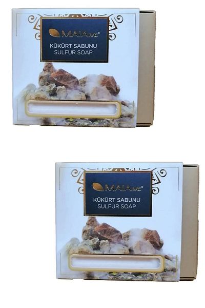 Maia mc Sulfur Soap Hair and Skin Care 150grX 2 Pieces