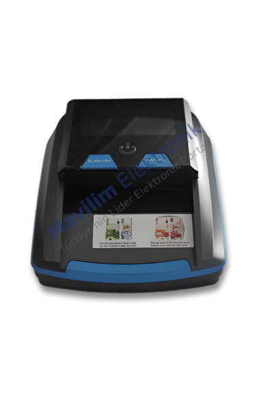 Bill Counter Al-130 F9 Mavi Sahtepara Kontrol Makinesi 9 Ülke Parası