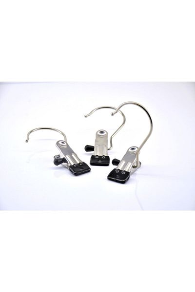 NYN 12-Piece Metal Hook Latch Hanger Set
