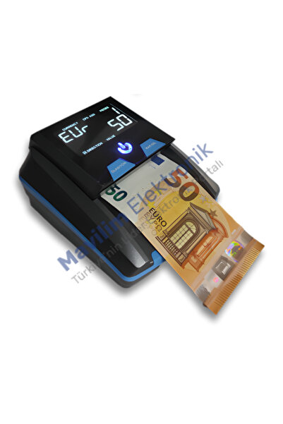 Bill Counter Al-130 F9 Mavi Sahtepara Kontrol Makinesi 9 Ülke Parası