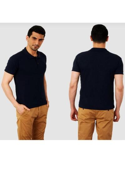 Yakalaa Solid Colored Dad Collar T-Shirt - 1 Piece