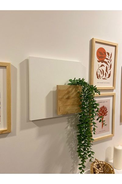Egecan Mobilya Bohemian Model Flying Wall Shelf Flower Pot Flower Holder Nordic Wall Flower Pot
