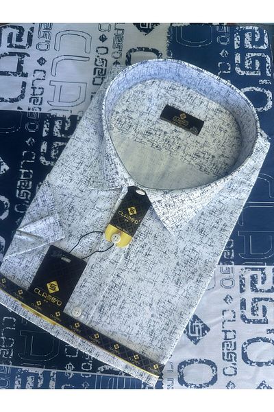 CLASSO Battal Size Short Sleeve Shirt