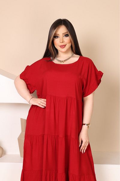 mervemoda Αμάνικο καλοκαιρινό γυναικείο φόρεμα